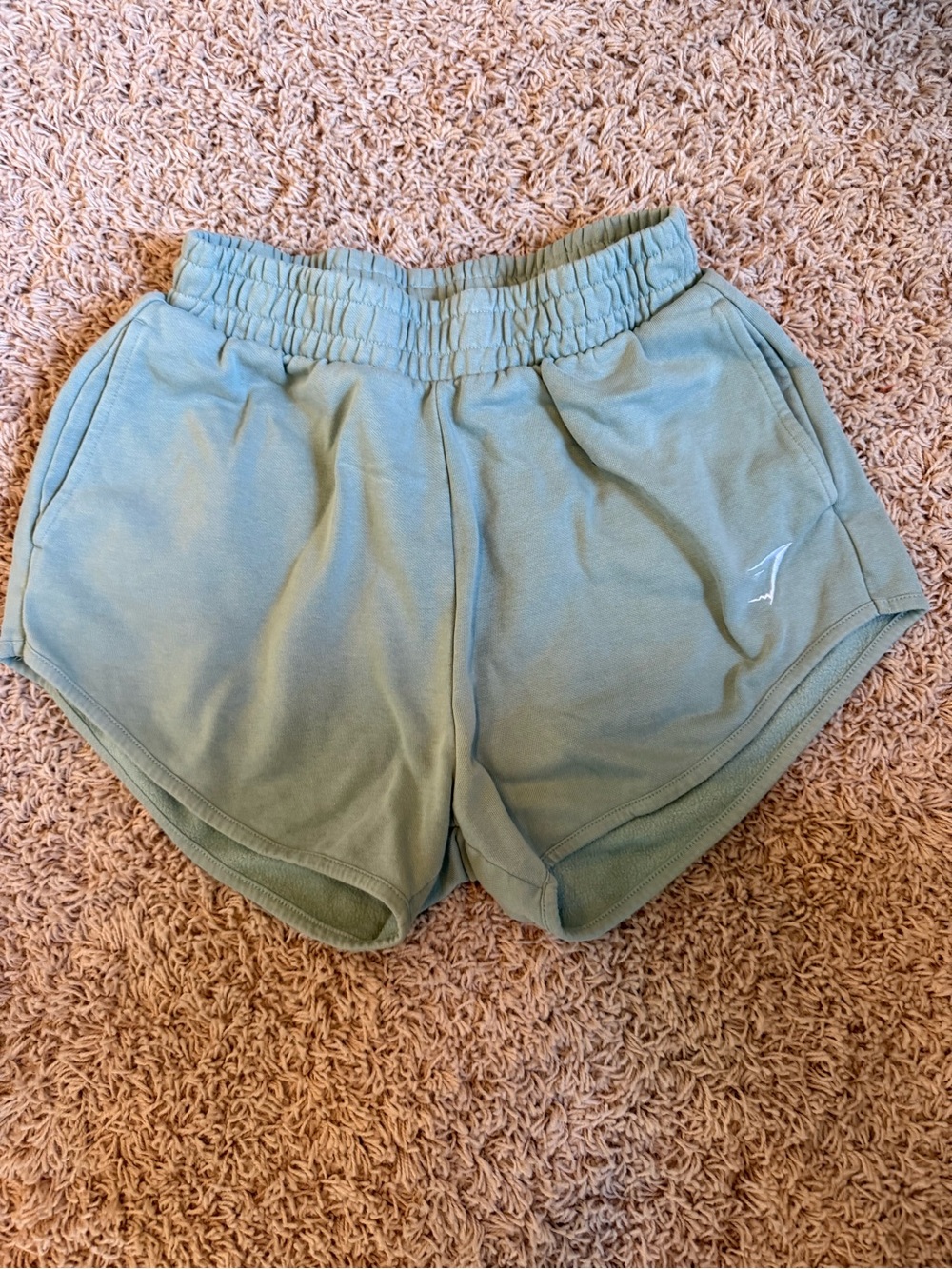 Gymshark Sage Green Women's Athletic Shorts